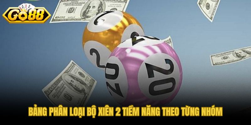Phân loại bộ xiên 2 theo nhóm ghép dấu hiệu và điểm yếu