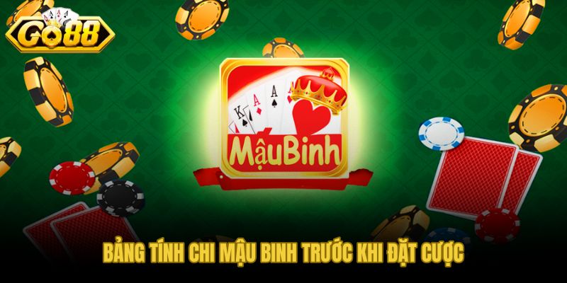 Tính chi mậu binh và hậu quả tài chính từng quyết định xếp bài