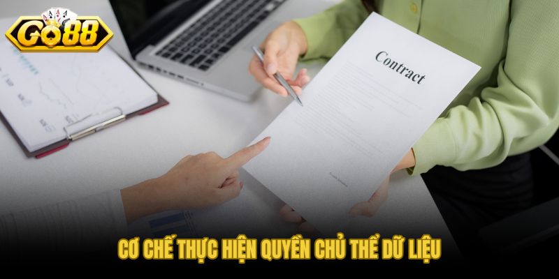 Chính sách bảo mật và quyền chủ thể dữ liệu